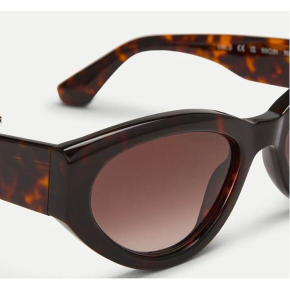 Veronica Beard CHIMI Women\'s 06 Sunglasses Tortoise NIB 165 main image 11